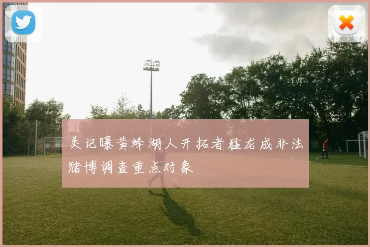 美记曝黄蜂湖人开拓者猛龙成非法赌博调查重点对象