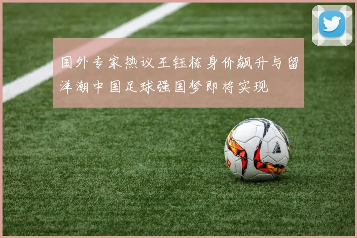 国外专家热议王钰栋身价飙升与留洋潮中国足球强国梦即将实现